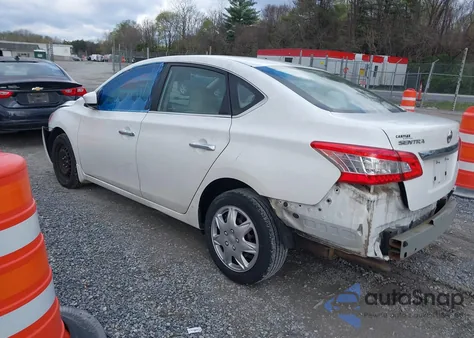 2015 Nissan Sentra S from USA, damaged, VIN 3N1AB7AP5FY318152